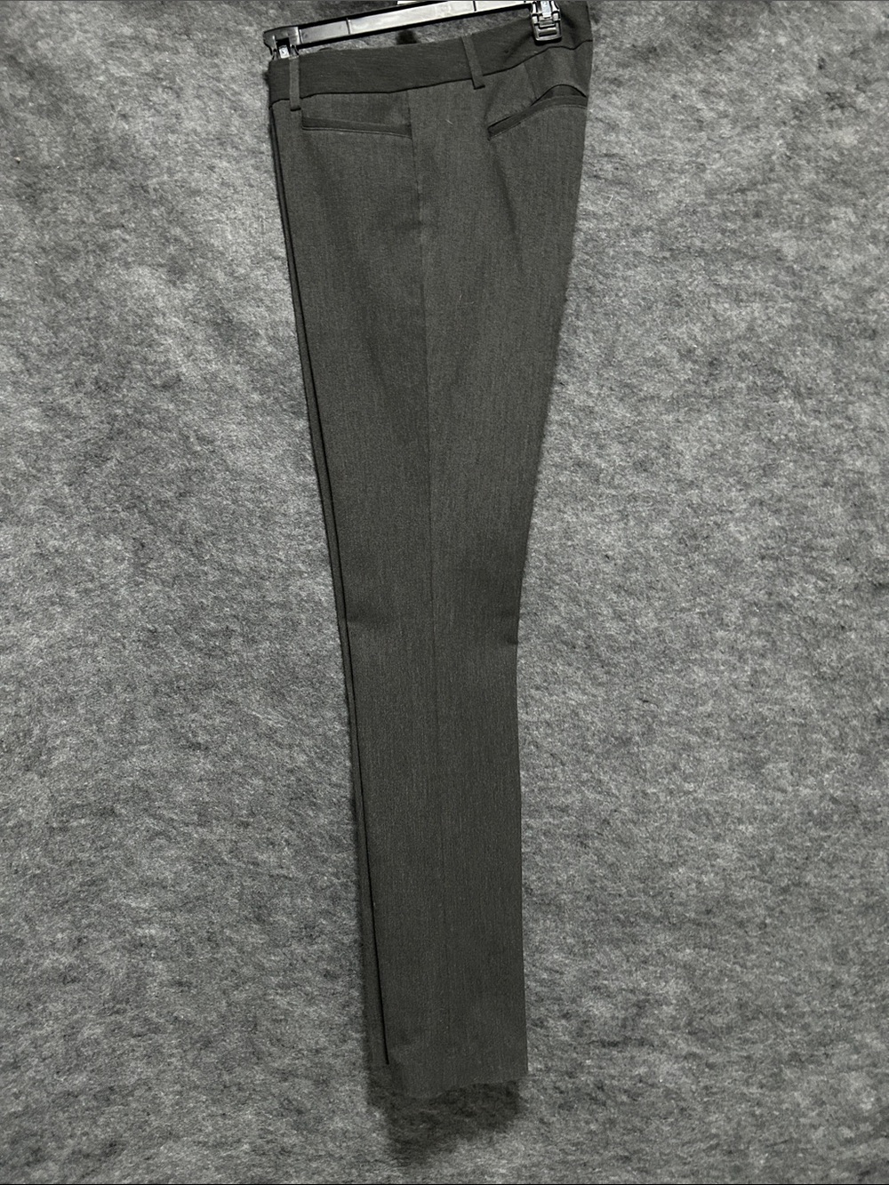 Express Dark Gray Columnist Trousers
